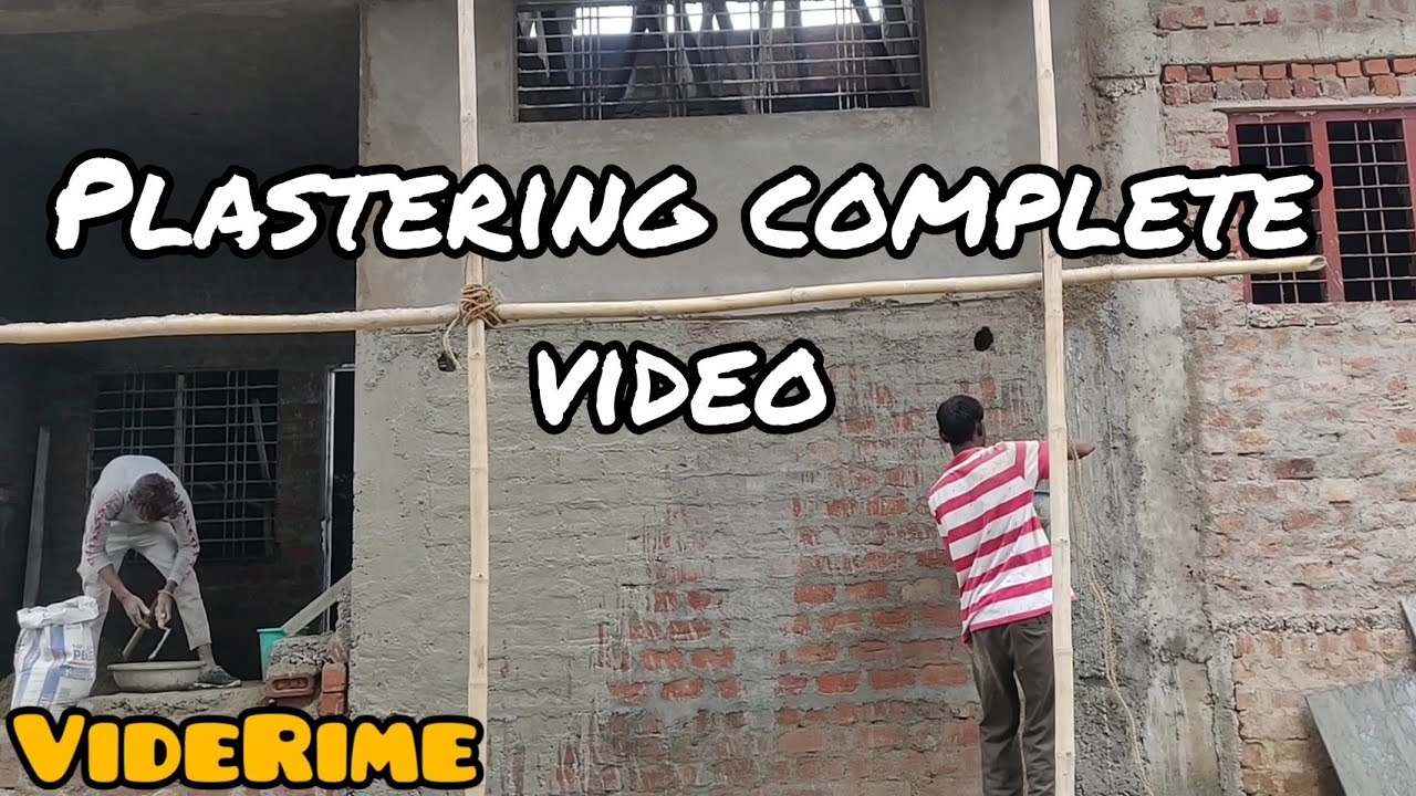 Plastering Full Complete Video - YouTube