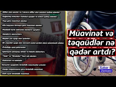 Video: Qayıdışlara və müavinətlərə nə daxildir?