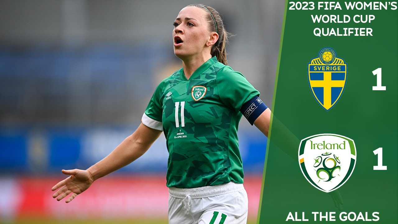 ALL THE GOALS | Sweden WNT 1-1 Ireland WNT - 2023 FIFA Women's World ...