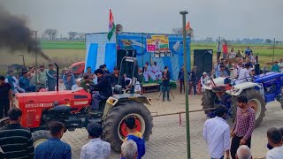 Tractor tochan Sawraj 855 vs farm track 60 ||full fight wait for Sawraj ||