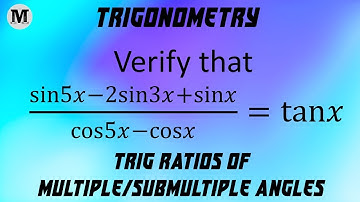 30 | Trigonometry | Trigonometric Ratios Of Multiple And Sub-multiple Angles - Worked Out Problems