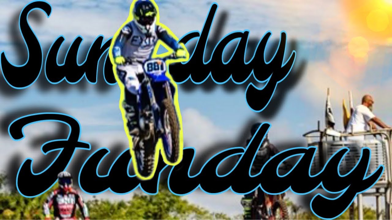 Sunday Funday @Tampa MX with Blake trying to whip