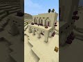 Minecraft Hardcore Desert Only Desert House and Iron Farm Timelapse