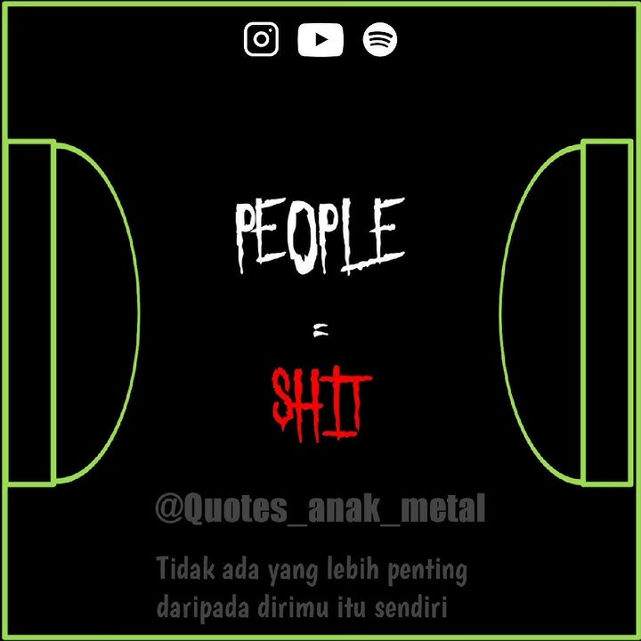 Quotes metal untuk story wa
