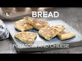 Potatoes and cheese flat bread  food channel l recipes