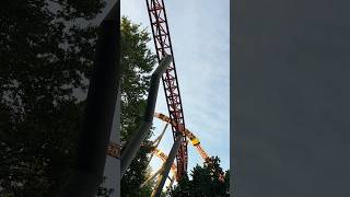 Krasse Kurve Geforce Holiday Park holidaypark plopsa freizeitpark rollercoaster new 2023 fyp