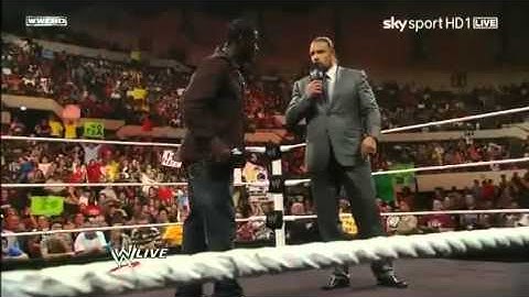 WWE RAW - R-Truth & Triple H - Funny Segment