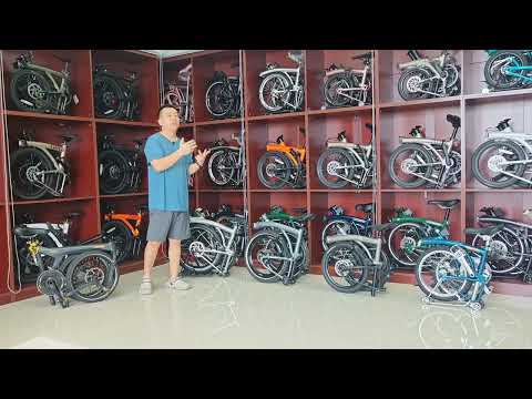 Most complete, Trifold or Brompton-style folding bike in the market! 