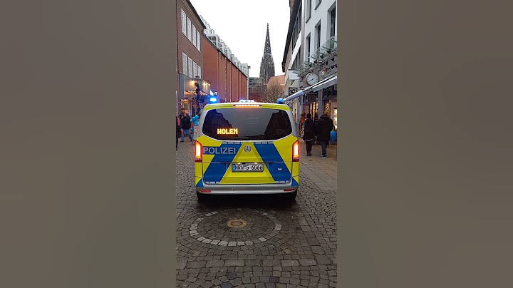 Polizei ! Bitte folgen ! #police #Münster #funnyshorts