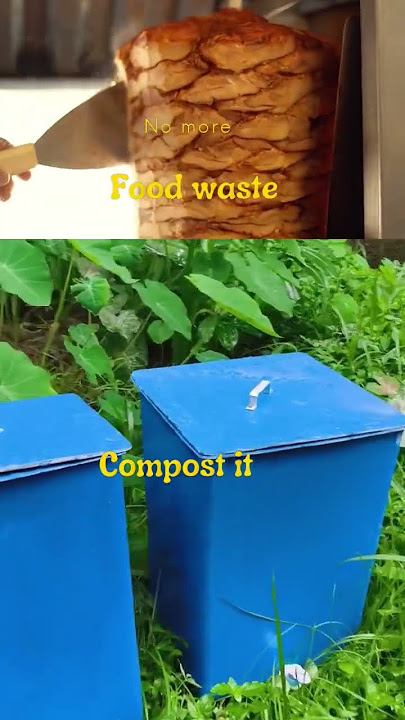 Food waste composter working video