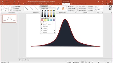 How to Draw a Bell Curve in Powerpoint