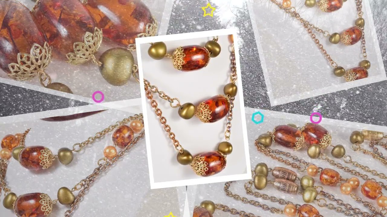 Baltic Amber 62" Necklace (96.09 Grams)