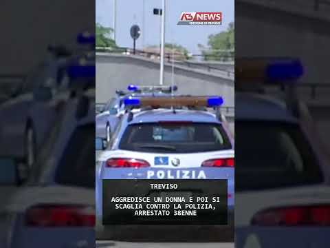 Video AGGREDISCE UN DONNA E POI SI SCAGLIA CONTRO LA POLIZIA, ARRESTATO 38ENNE | 07/07/2026