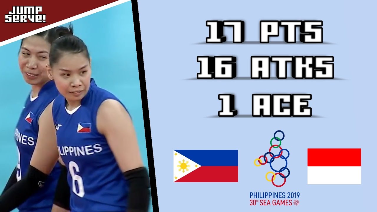 Ces Molina Highlights (Battle for Bronze) Philippines 🇵🇭 Vs. 🇮🇩 Indonesia | SEA Games 2019