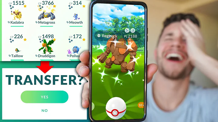 I Transferred A Shiny EVERY TIME Regirock Didn’t Shine…