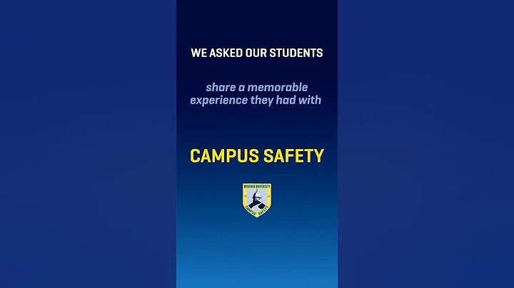 Widener University - Ask Widener: Memorable Campus Safety Moment