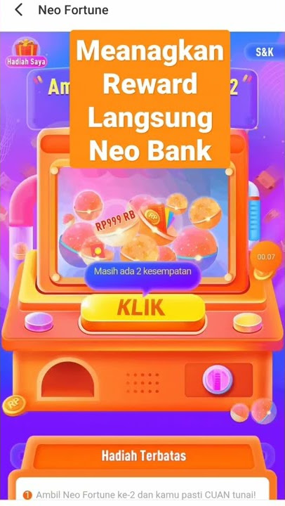 🔴Neo Fortune Cuan Sehat di Neo Bank