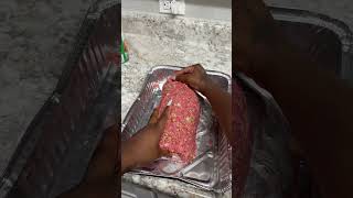Meatloaf with Mashed Potatoes and Asparagus 🤭 #foodvlog #meatloafrecipe #cookingshorts