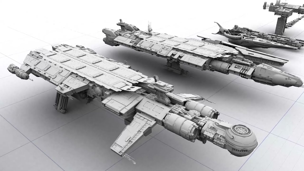 Elite ship scale video 2021 edition 