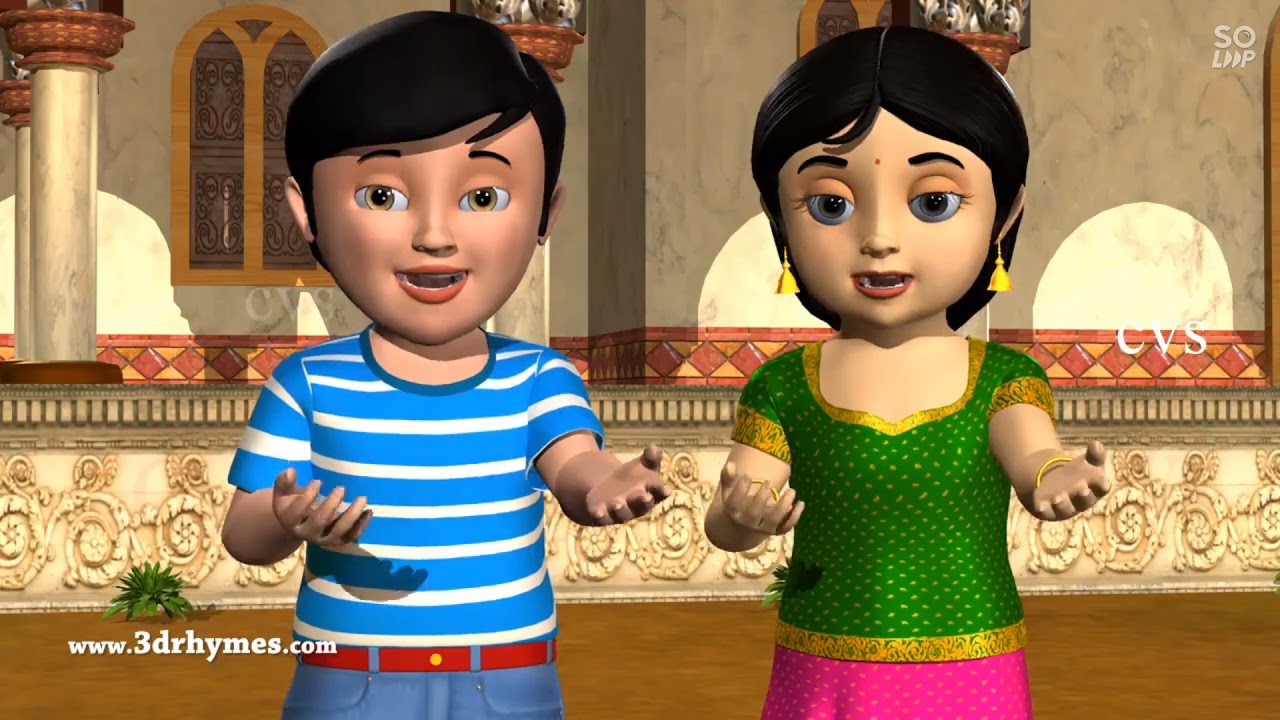 my little train journey English rhyme 3d animation for children//🤡🤡