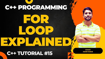 For Loop in C++ | C++ Programming | In Hindi