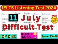 Very hard ielts listening test for 09 may 2024 with answers  ielts exam prediction  bc  idp