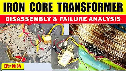 {1410A} Iron Core Transformer Disassembly || Transformer Failure Root-Cause Investigation