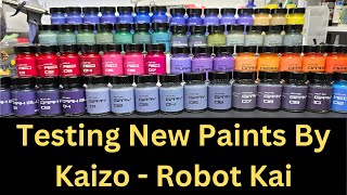Testing New Paint Line By Kaizo - Robot Kai - Great Paint Line
