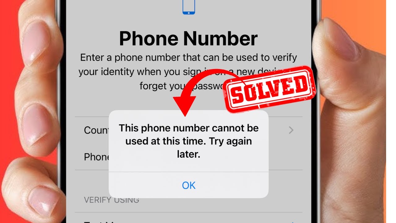 This Phone Number Cannot Be Used At This Time Try Again Later Cannot this-phone-number-cannot-be-used-at-this-time-try-again-later-cannot