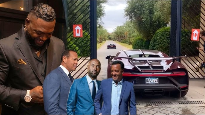 Alex Rod,Derek Jeter y Pedro Le Regalaron Un Bugatti a David Ort Ayer En Su Mansión Por Su Cumpleaño - YouTube