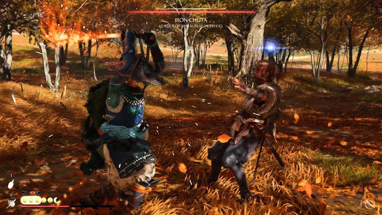DUEL WITH IRON CHUTA *Ghost of Yōtei #ps5 #gaming - YouTube