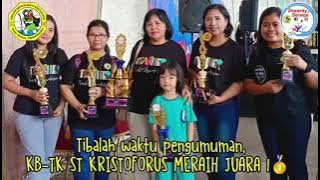 🎺🏆 PRESTASI GEMILANG ANAK TK ST. KRISTOFORUS I! 🏆🎺