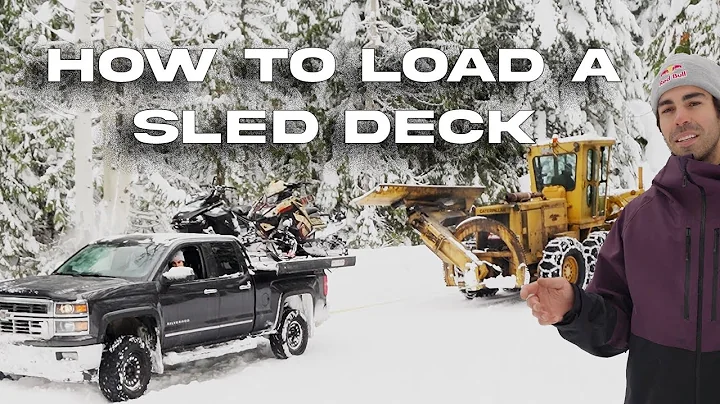 Avoid These Mistakes! How to Load a Snowmobile on a Sled Deck