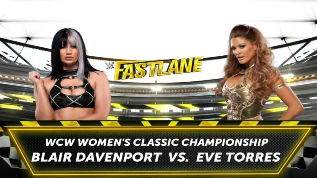 Blair Davenport vs. Eve Torres || WCW Women's Classic Championship Match || Faslane