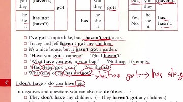 Unit9 I have ... and I