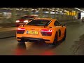 Sportscars Accelerating! Hellcat SRT, R8 V10, X3M Competition, M4 Competition, E63 S AMG, GT-R R35