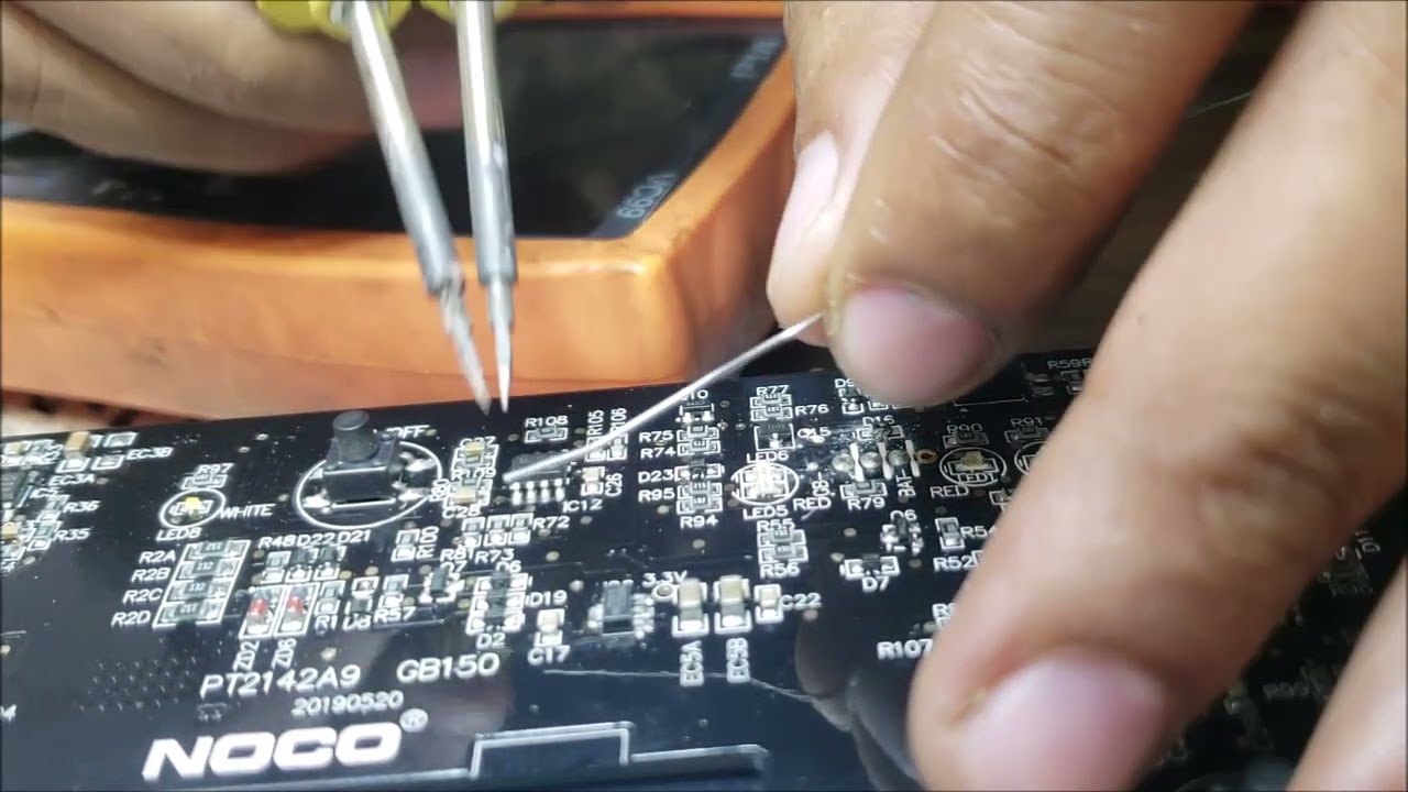 noco gb150 no power board repair