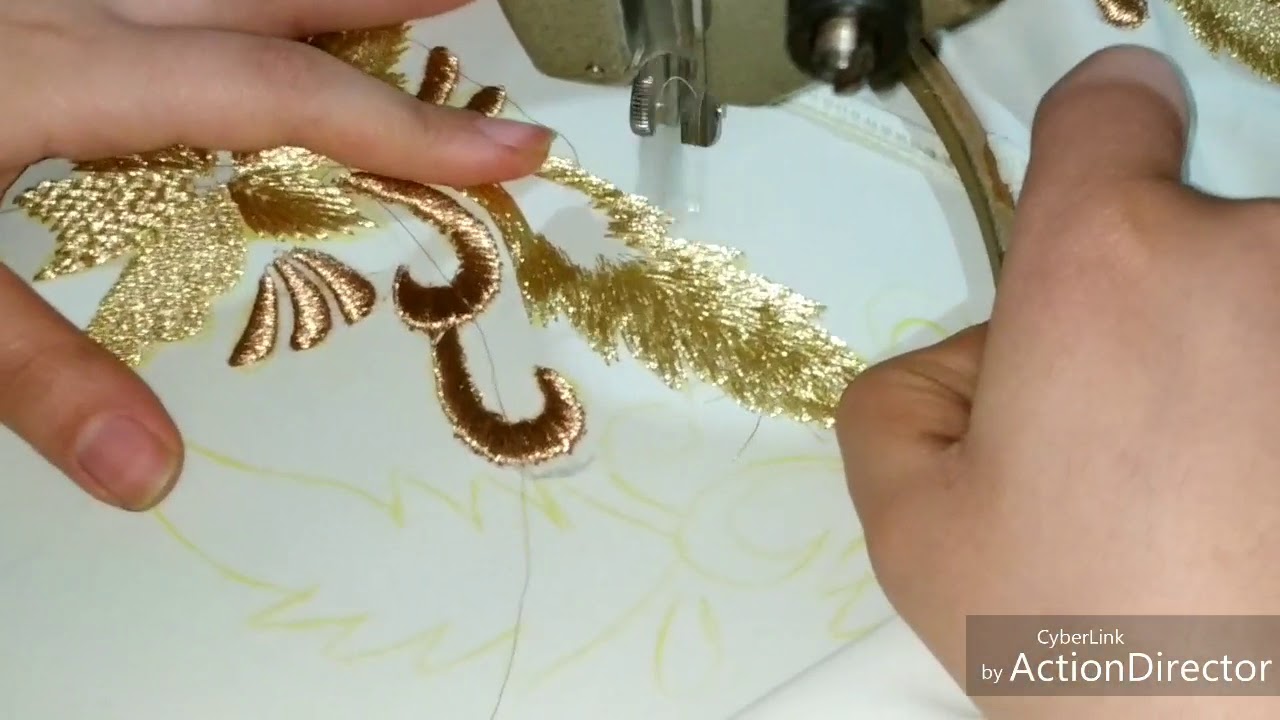 رشمة جديدة مع التطبيق و طريقتان لعمل الخطفة الطرز المتقون مع جهاد هبان