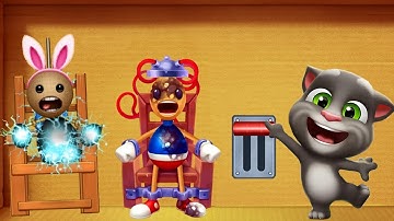 Kick the Buddy 2 vs My Talking Tom 2 Android Gameplay Walkthrough 2021 | Electric Chair