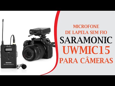 UNBOXING) KIT DE MICROFONE DE LAPELA SEM FIO PARA CÂMERAS