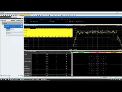Rohde & Schwarz SMW and FSW custom OFDM signal generation and analysis