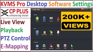 How to use KVMS Pro CP Plus Desktop Software in Hindi (2024) screenshot 3