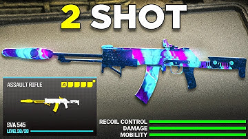new *2 SHOT* SVA 545 CLASS is META in MW3! 👑 (Best SVA 545 Class Setup) - Modern Warfare 3 Warzone