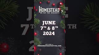HOMESTEAD FESTIVAL 2024 Grinch