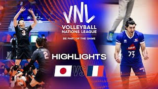 🇯🇵 JPN vs. 🇫🇷 FRA - Highlights Week 1 | Men's VNL 2023