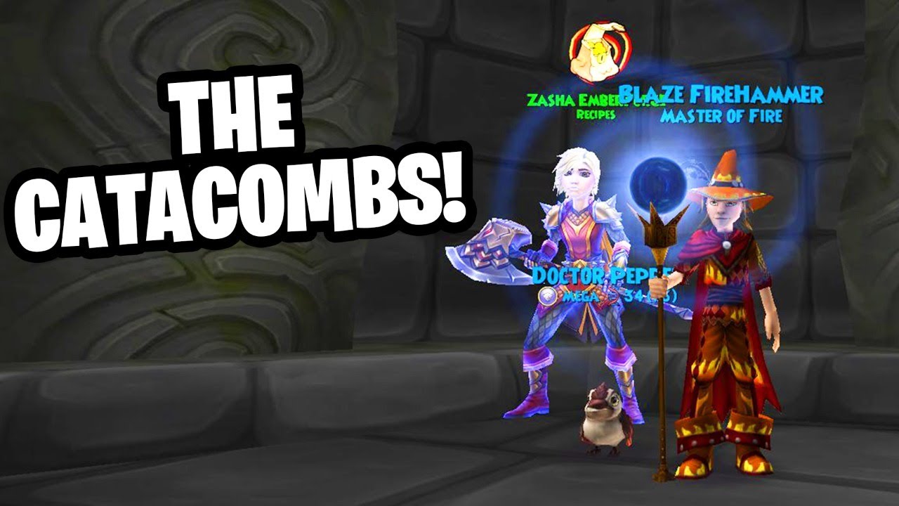 Wizard101: CATACOMBS ON MY FIRE!!