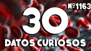 30 DATOS CURIOSOS y COSAS QUE NO SABÍAS ⏰😲 1163 #curiomaníatv