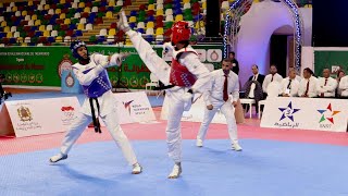 Taekwondo legends | بطولة المغرب للتايكواندو 2023 | نهائي وزن أقل من 87 كلغ