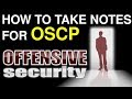 OSCP - Taking Notes & Resources