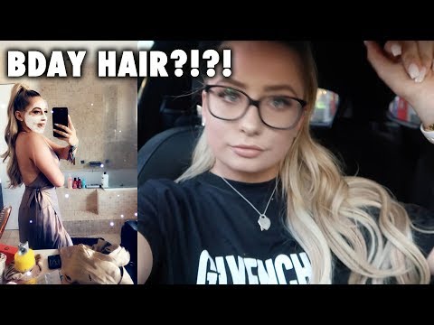 TRIAL RUNS FOR MY 18TH BIRTHDAY HAIR!! 😳